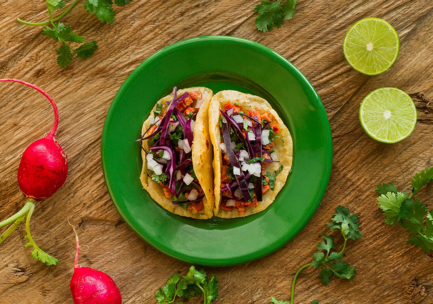 Vegan Black Bean Tacos with Avocado Salsa - TwointheKitchen