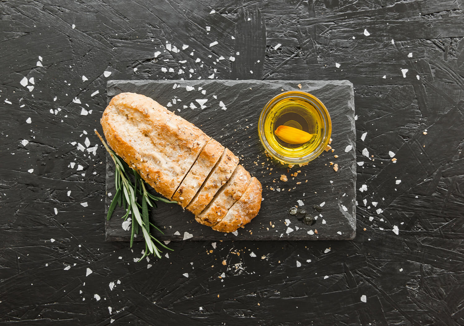 Herbed Focaccia Bread with Olive Oil Drizzle - TwointheKitchen