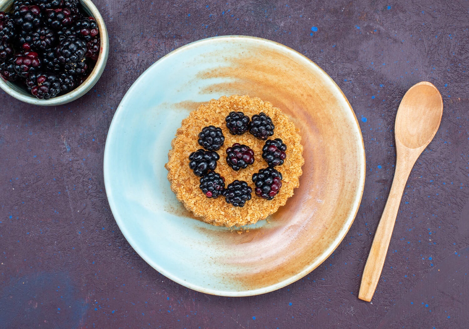 Berry Chia Jam Bars with Oat Crumble - TwointheKitchen