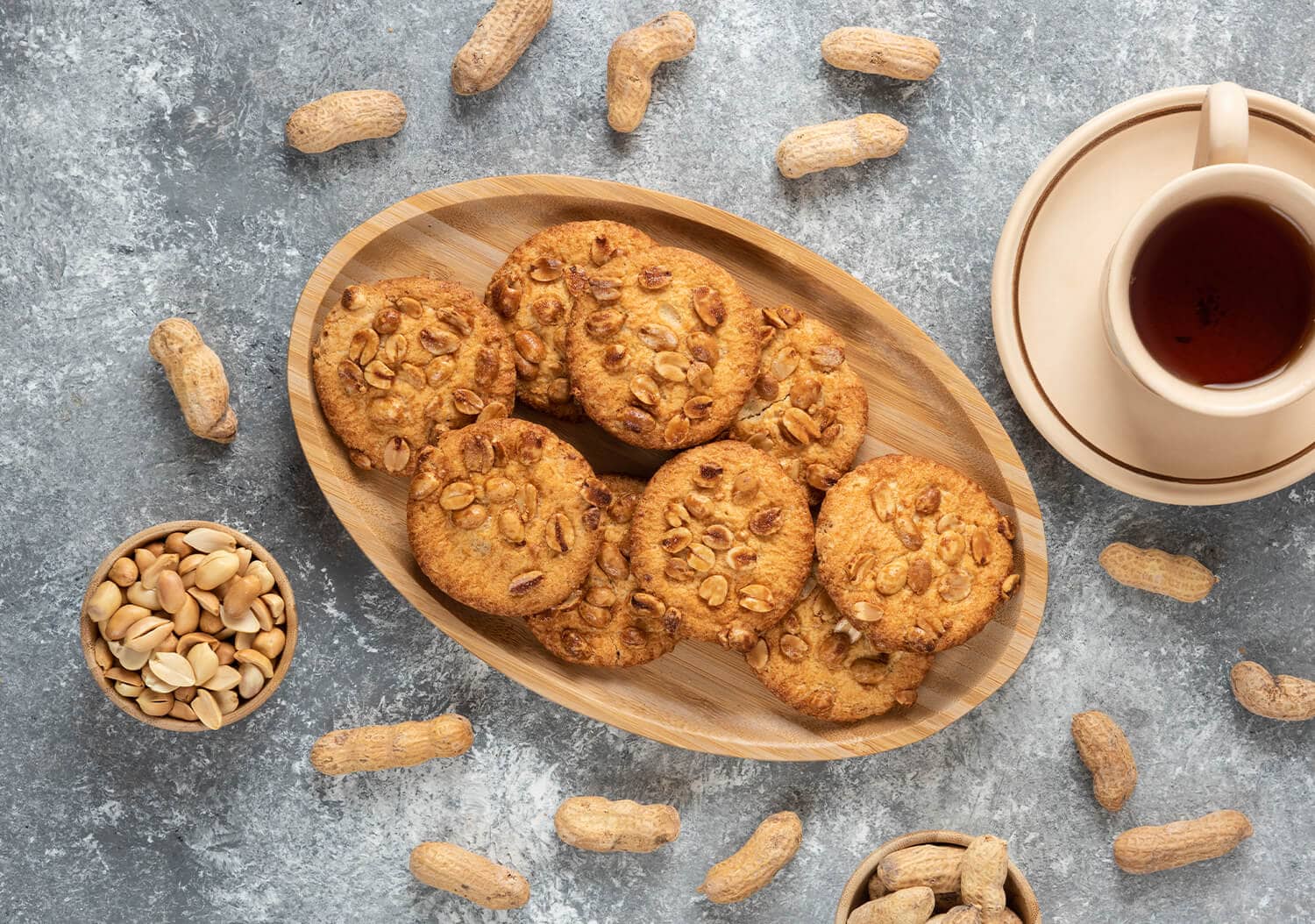 Flourless Peanut Butter Chocolate Cookies - TwointheKitchen